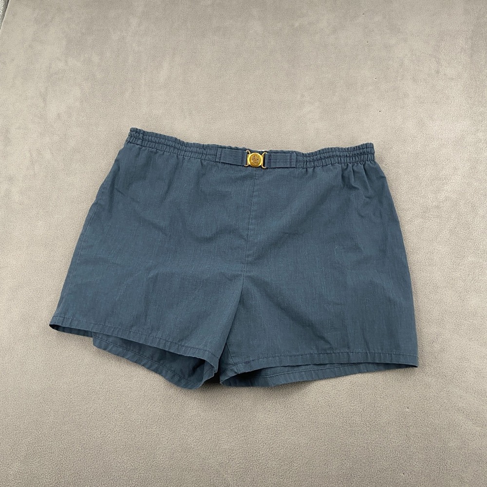 Vintage Jantzen Swim Trunks Board Shorts Mens 44 Teal Mesh Lined Buckle Waist